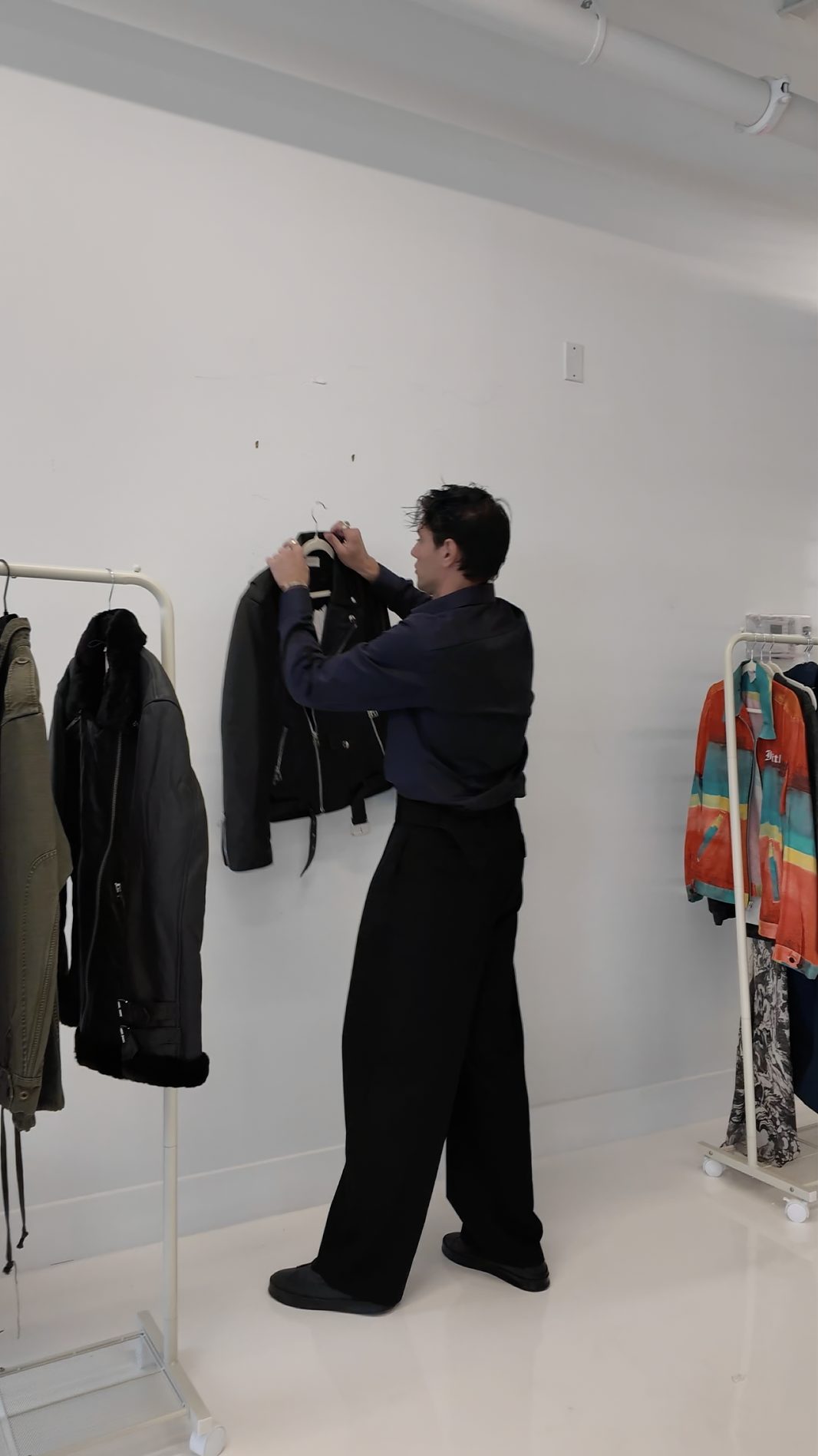 Install work during the Marco Castelli pop-up at Encore Wynwood
